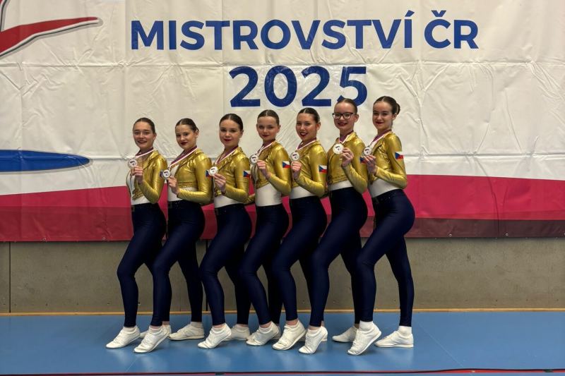 Anička Veselá: modeluje domy – a vyhrává i v tělocvičně