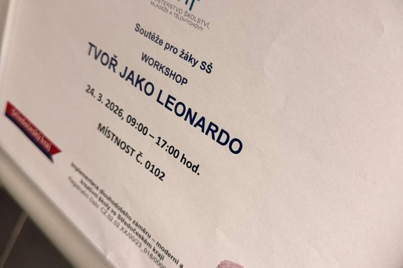 Stavebka ovládla soutěž „Tvoř jako Leonardo“!